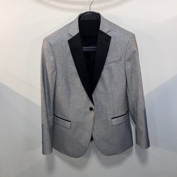 jf j.ferrar | Suits & Blazers | Mens Silver Tuxedo Jacket Worn Once ...